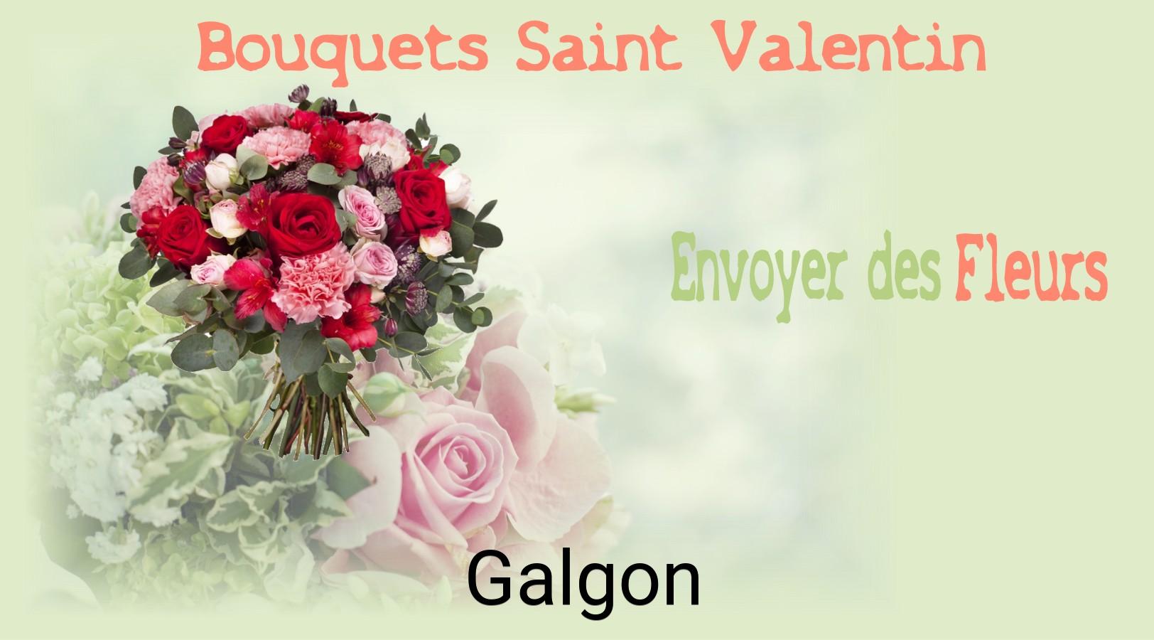 Roses de Saint-Valentin livrées à Galgon